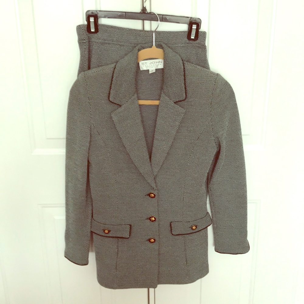 St John by Marie Gray classic 2 piece biz suit